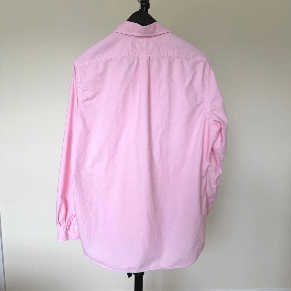 Polo Ralph Lauren XL Pink Oxford Button Down Shirt Classic‎ Fit Long Sleeve
